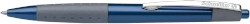 Druckkugelschreiber LOOX blau metallic, Schreibfarbe: blau