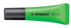 Textmarker STABILO® Neon, grün in Tubenform