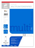 Multifunktionspapier 7X Colors, DIN A4,160 g/qm, weiß, 35 Blatt