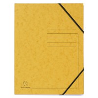 Eckspanner Colorspan-Karton, A4 gelb; für: DIN A4