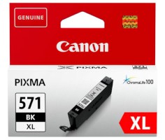 Original Canon Tintenpatronen CLI-571BK/XL, schwarz