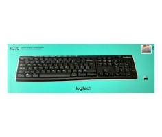 Tastatur K270 wireless schwarz