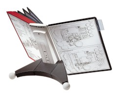 Sichttafelständer System table SHERPA®, mit 10 Tafeln, 420 x 275 x 305 mm