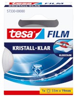 Klebefilm tesafilm® kristall-klar, Bandgröße (L x B): 33 m x 19 mm