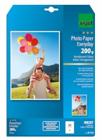 Inkjet Fotopapier Everyday weiß, Papier: 200 g/qm, Format: DIN A4