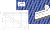 Formularbuch für Kasse & Buchhaltung, Format: DIN A5 quer, Beschreibung: Buchungsbeleg, 50 Originale, mikroperforiert