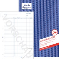 Formularbuch Bau & Handwerk, Format: DIN A4, Beschreibung: Aufmaßbuch, Selbstdurchschreibend