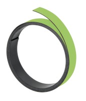 Magnetband, 1 m x 10 mm, 1 mm, hellgrün