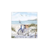 Serviette "Bike at the Beach" 25 x 25 cm 20er Packung