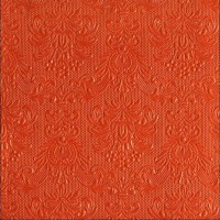 Serviette Elegance "Orange" 33 x 33 cm 15er Packung