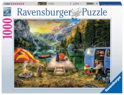 Puzzle 1000 Teile "Campingurlaub" von Ravensburger