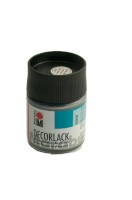 Dekorlack Acryl 50 ml metallic silber