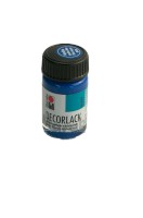 Dekorlack Acryl 15 ml mittelblau