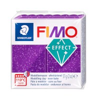 Modelliermasse  FIMO® soft, Glitter-Lila