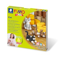 Modelliermasse FIMO® Kids Materialpackung Form & Play Cat