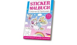 Sticker und Malbuch Prinzessinen A4 mehrfarbig