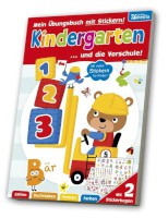 XXL Übungsbuch Kindergarten und die Vorschule mehrfarbig