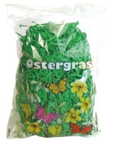 Ostergras grün 30 g im Beutel aus Papier